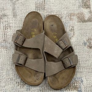 Birkenstock Arizona Taupe Suede